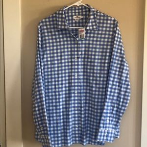 NWT Vineyard Vines Flannel Button Up Size 16